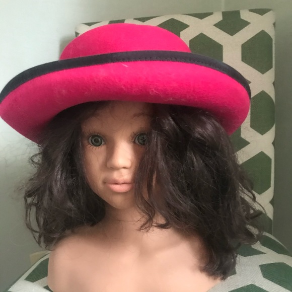 Felt hat with brim. Bollman Hat Co. 100% wool. One size-adult - Picture 1 of 4